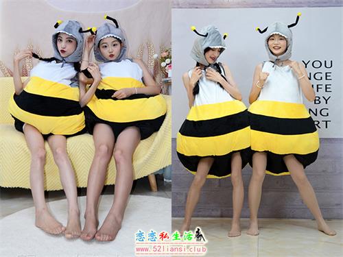 [初夏女神]278期 柒柒、双双~《两只小蜜蜂》飞在花丛中，飞呀、飞呀(带视频)【140P+1V/6.27G】