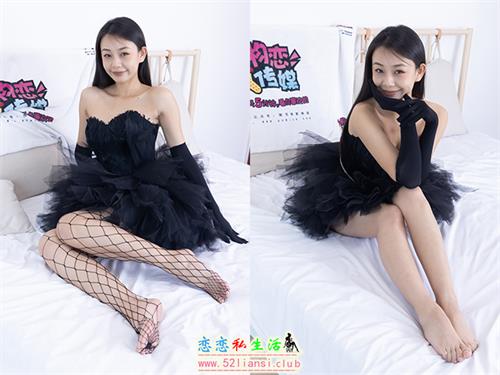 [物恋传媒] No.2287 岚岚-高跟鞋、黑色网袜、裸足(带视频)【220P+1V/4.94G】