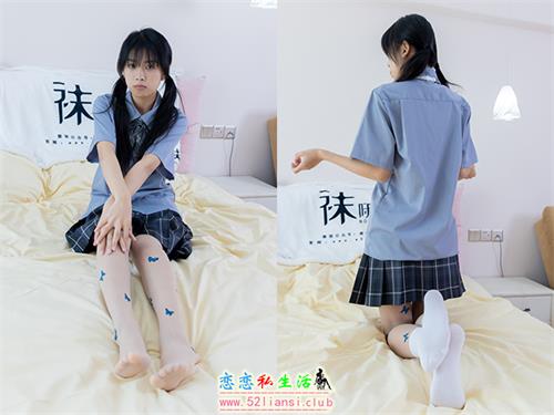 [袜啵啵]NO.508 奶油-皮鞋、白棉袜、蝴蝶薄肉丝-脚尖微加固款、jk制服(带视频)【160P+1V/6.18G】