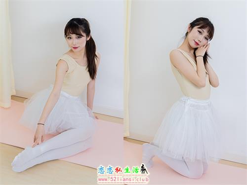 [物恋传媒] No.2307 泡泡-芭蕾鞋、厚白丝、芭蕾动作、皮筋绑脚剧情(带视频)【166P+1V/5.91G】