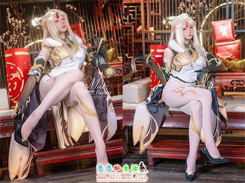 [美图精选]1901-咬一口兔娘(Yiko湿润兔)-金蛇来财 凝光贺岁【20P/147M】