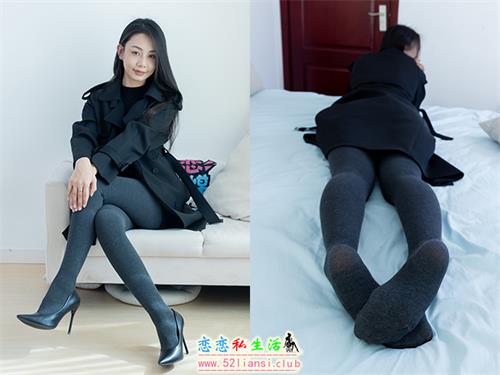 [物恋传媒] No.2313 岚岚-高跟鞋、厚灰丝(带视频)【180P+1V/4.09G】