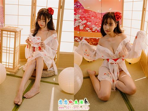 [街拍丝足]503-长腿美模 黎黎 - 和服棚拍【105P/337M】