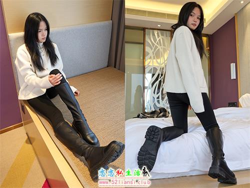 [御足摄影]005期 长靴白袜裸足(带视频)[95P+1V/2.89G]