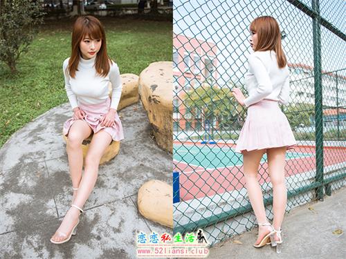 [魔镜街拍] 424-精选街拍-DK街拍-轻水粉嫩百褶裙肉丝【274P/497M】