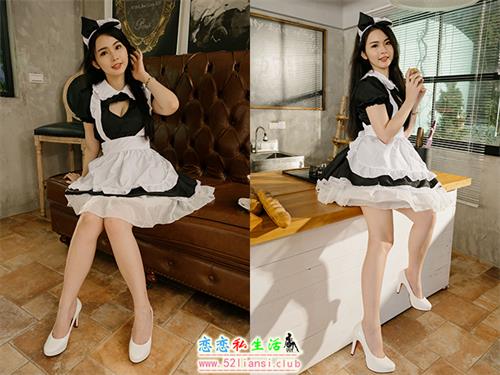 [街拍丝足]508-长腿美模 米浆 - 女仆【63P/227M】