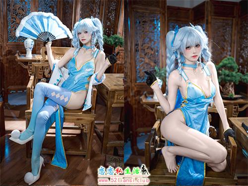 [美图精选]1930-九柒喵-翠雀媚【34P/92M】