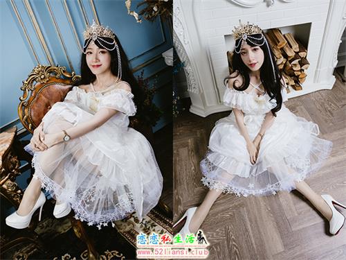 [街拍丝足]512-长腿美模 轩颖 - 公主风【83P/335M】