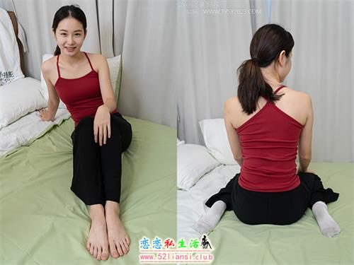 [甜予摄影] NO.135 思思-板鞋、白棉袜、裸足(带视频)[135P+1V/10G]