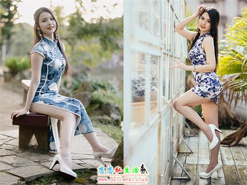 [街拍丝足]513-长腿美模 米浆 - 旗袍集锦【172P/568M】