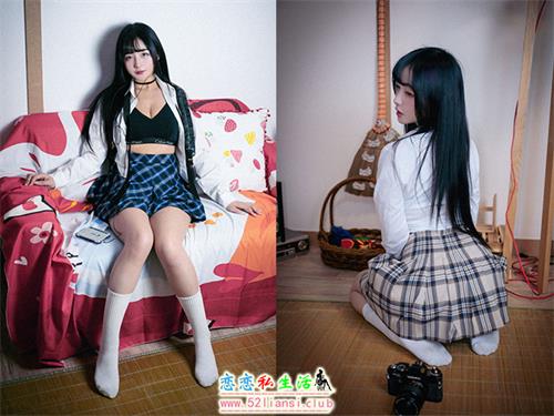 [PINK] NO.008- Jina - Jina's school uniform life【109P/443M】