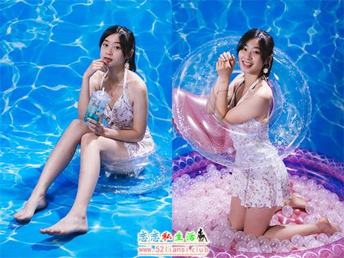 [街拍丝足]516-长腿美模 若颖 - 泳池【109P/264M】