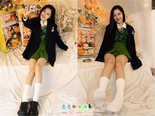 [甜予摄影] NO.139 澜澜-皮鞋、白棉袜、裸足(带视频)[116P+2V/9.97G]