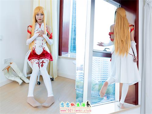 [物恋传媒] No.2340 泡泡-cos亚丝娜、长靴、袜套、薄肉丝(带视频)【156P+1V/6.37G】