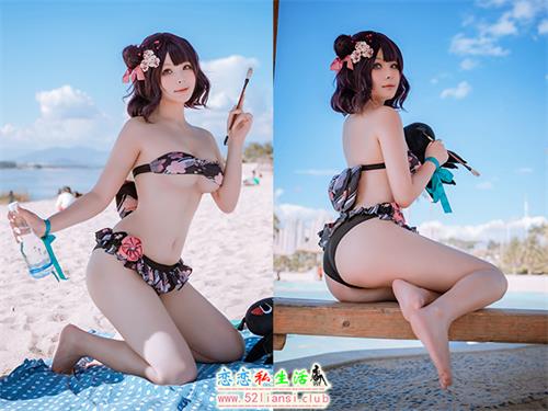 [美图精选]1970-w百合欧皇子w-沙滩【21P/27M】