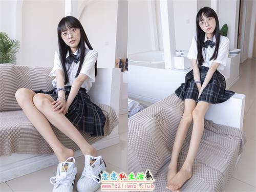 [袜啵啵]NO.541 稚予-两双板鞋、薄灰丝、薄肉丝、jk制服(带视频)[140P+1V/4.96G]