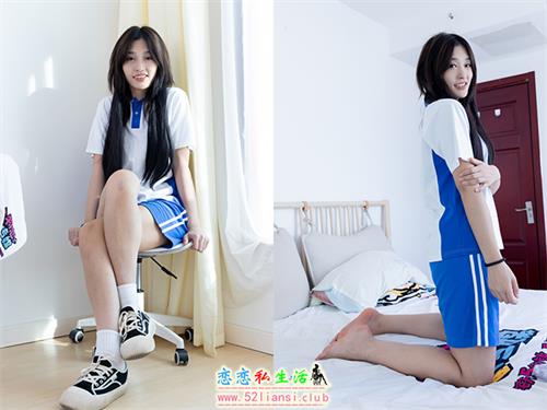 [物恋传媒] No.2361 灰灰-校服、帆布鞋、白棉袜、裸足(带视频)【155P+1V/3.27G】