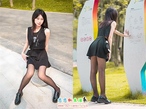 [魔镜街拍] 471-精选街拍-黑丝青春可爱的小姐姐【259P/464M】