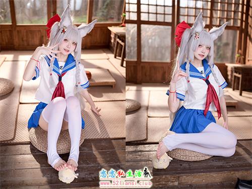 [美图精选]2028-九柒喵-朝凪-JK碧蓝航线【37P/66M】