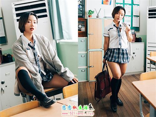 [Loozy] NO.040 Booty Queen - Gal In A Shool Warehouse【21P/105M】