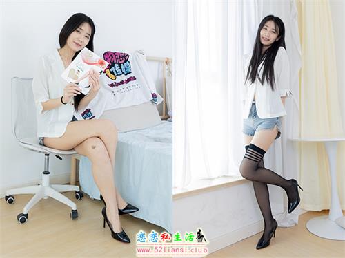 [物恋传媒] No.2376 菜菜-三双鞋子、过膝白丝、过膝肉丝、过膝黑丝(带视频)【155P+1V/3.92G】