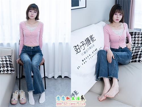 [甜予摄影] NO.170 珞珞-板鞋、白棉袜、裸足(带视频)[130P+2V/9.9G]