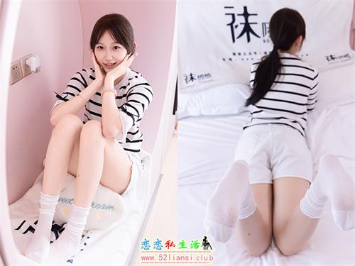 [袜啵啵]NO.556 香菜-帆布鞋、白棉袜、裸足(带视频)[149P+1V/5.76G]