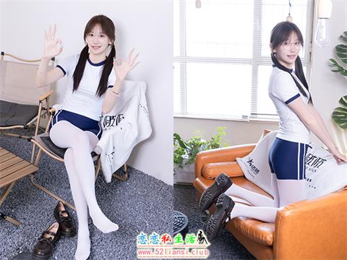 [袜啵啵]NO.562 香菜-体操服、皮鞋、厚白丝(带视频)[145P+1V/6.32G]