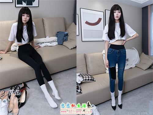 [甜予摄影] NO.179 珞珞-高跟鞋、板鞋、人字拖、白棉袜(带视频)[129P+2V/11.3G]