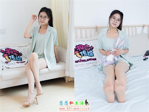 [物恋传媒] No.2384 芋头-三双高跟鞋、薄肉丝-脚尖透明款、裸足(带视频)【140P+1V/5.55G】