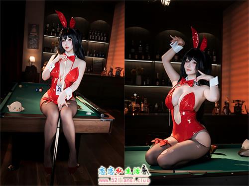 [美图精选]2075-rioko凉凉子-大凤桌球兔女郎【47P/65M】