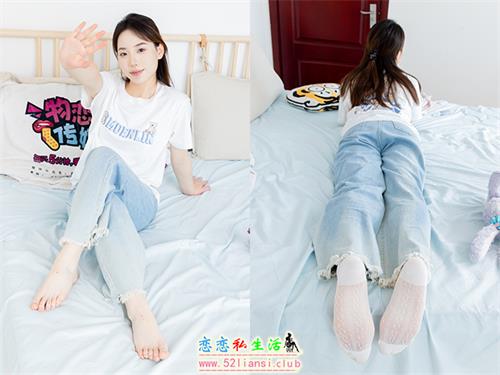 [物恋传媒] No.2390 荔枝-帆布鞋、短白棉袜、裸足(带视频)【150P+1V/3.66G】