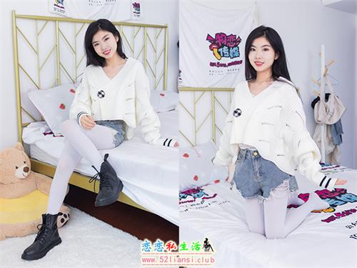 [物恋传媒] No.2396 米米-马丁靴、厚白丝(带视频)【150P+1V/2.74G】