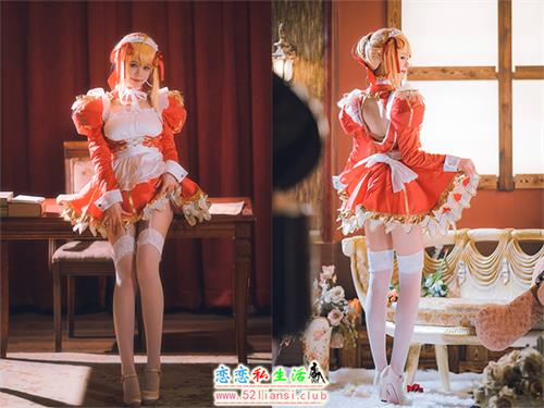 [美图精选]2091-星黛鹿鹿i-尼禄女仆【34P/112M】