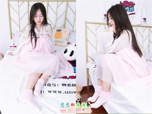 [物恋传媒] No.2397 美兔-汉服、布鞋、粉色棉袜(带视频)【150P+1V/3.88G】