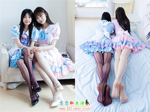 [物恋传媒] No.2400 茯苓&泡泡-高跟鞋、丝袜、互相挠脚心剧情(带视频)【169P+1V/4.91G】