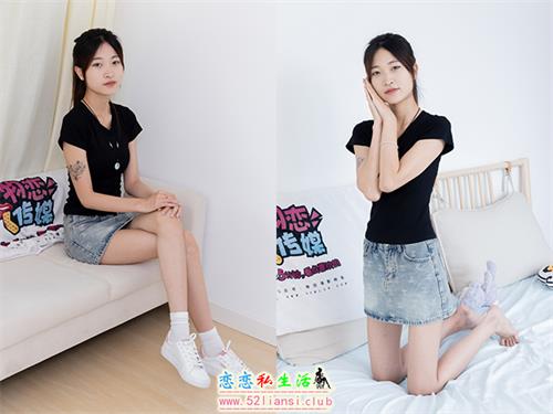 [物恋传媒] No.2399 小夏-板鞋、白棉袜、裸足(带视频)【150P+1V/3.16G】