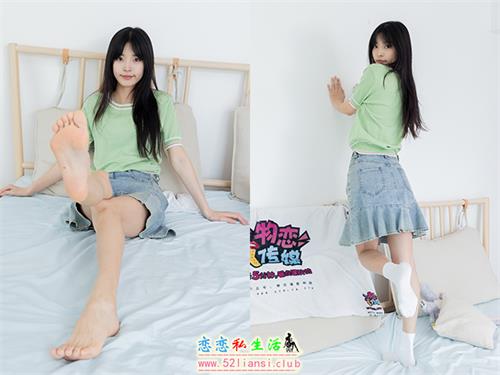 [物恋传媒] No.2402 茯苓-板鞋、白棉袜、裸足(带视频)【190P+1V/4.87G】