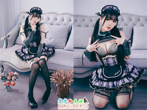 [美图精选]2108-霜月shimo-Little Devil Maid【21P/42M】