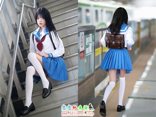 [美图精选]2110-桜桃喵-地铁JK【33P/73M】