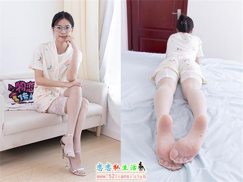 [物恋传媒] No.2408 茯苓-高跟凉鞋、薄白丝(带视频)【160P+1V/3.35G】