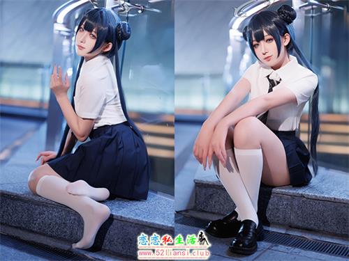 [美图精选]2116-封疆疆v-碧蓝档案 妃咲JK【33P/70M】