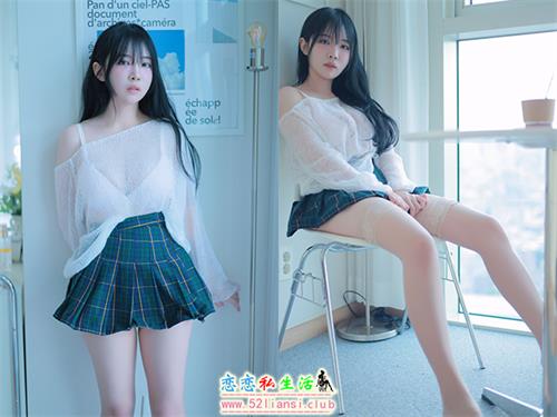 [Patreon] NO.015-Rina - Extra-short plaid skirt[61P+3V/0.98G]