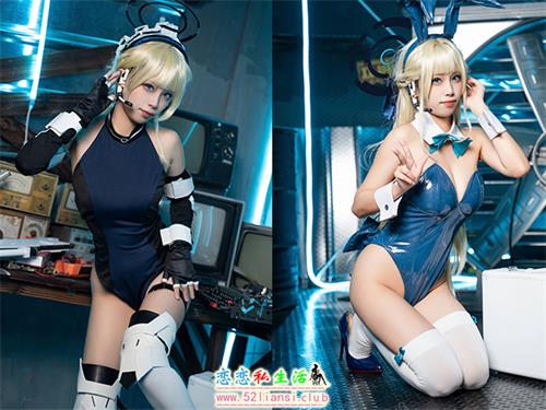 [美图精选]2160-三無人型-飞鸟马时兔女郎战斗服【60P/118M】