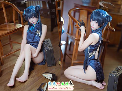 [美图精选]2168-三無人型-妃咲旗袍【42P/68M】