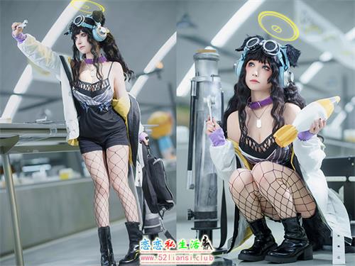 [美图精选]2167-一千只猫薄禾-蔚蓝档案 猫冢响【17P/68M】