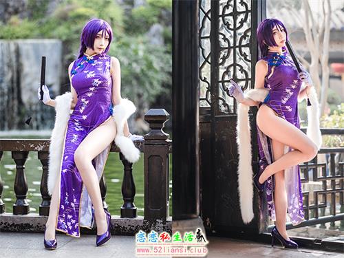 [美图精选]2179-迷失人形QUQ-源赖光旗袍【25P/65M】