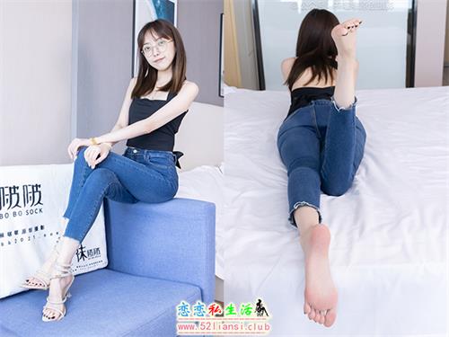 [袜啵啵]NO.591 稚予-高跟凉鞋、薄肉丝、裤里丝、裸足、裸足泡脚后踩奶油蛋糕，踩完蛋糕洗脚剧情(带视频)[153P-1V-6.44G]