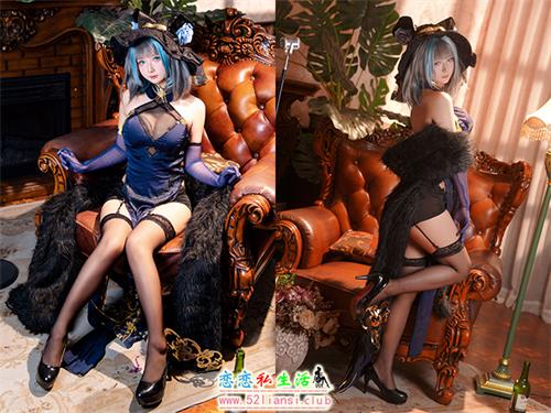 [美图精选]2189-喜欢爱理吗-柴郡旗袍【36P/88M】