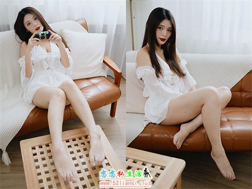 [街拍丝足]557-长腿美模 筱筱 - 可爱连衣裙棚拍[144P-322MB]